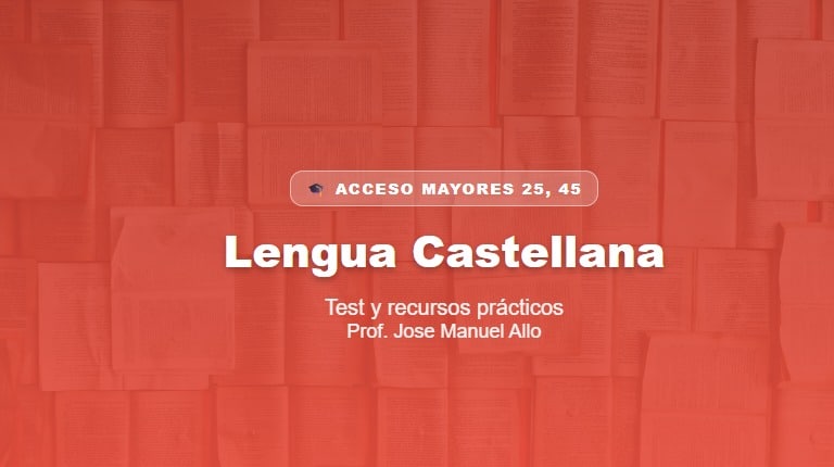 lengua castellana acceso 25