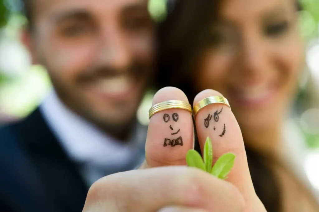 pareja de recien casados